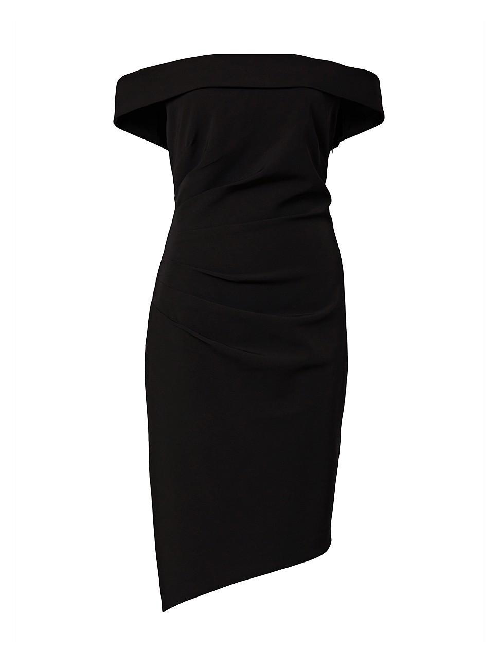 Womens Ally Off-The-Shoulder Midi-Dress Product Image