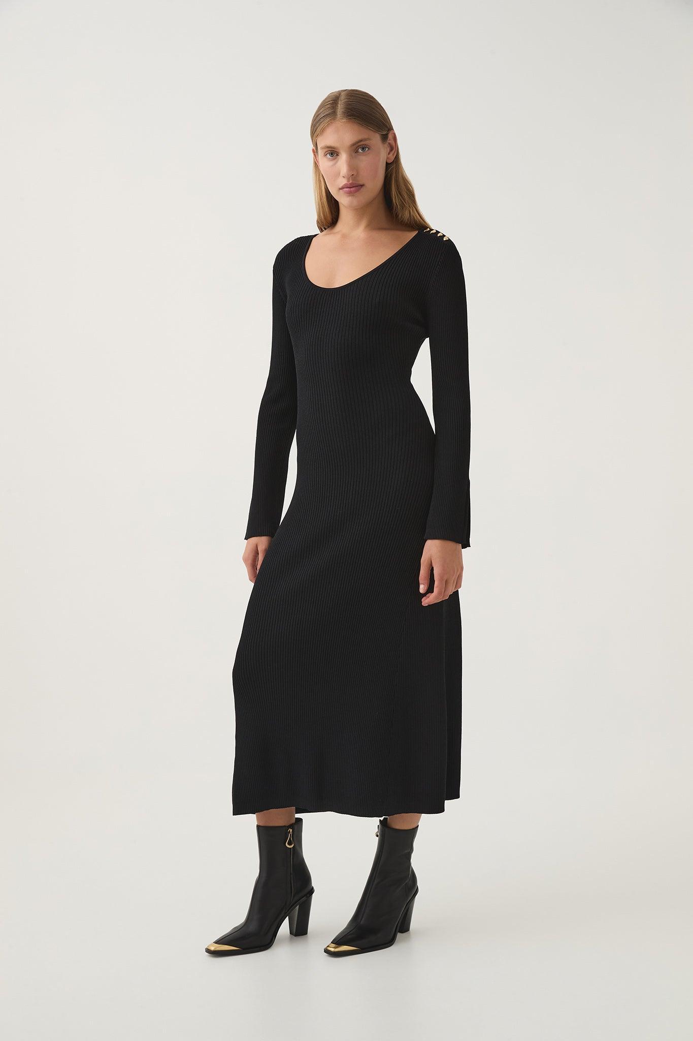 Zeitgeist Knit Midi Dress Product Image