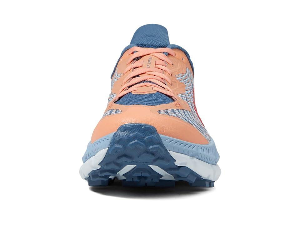 Hoka Mafate Speed 4 (Papaya/Real Teal) Women's Shoes Product Image