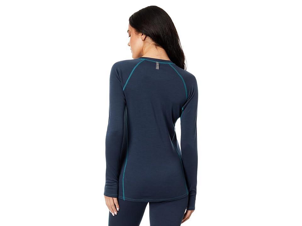 L.L.Bean Cresta Midweight 250 Crew Top (Carbon ) Women's Clothing Product Image