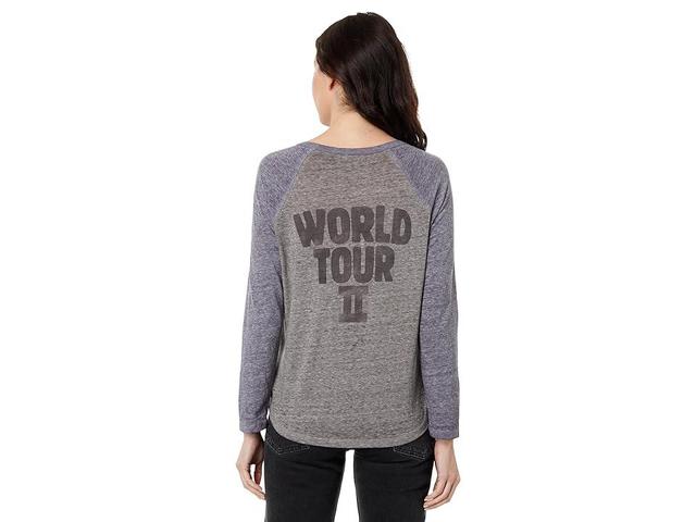 Lucky Brand Joan Jett Raglan Long Sleeve Graphic T-Shirt Product Image