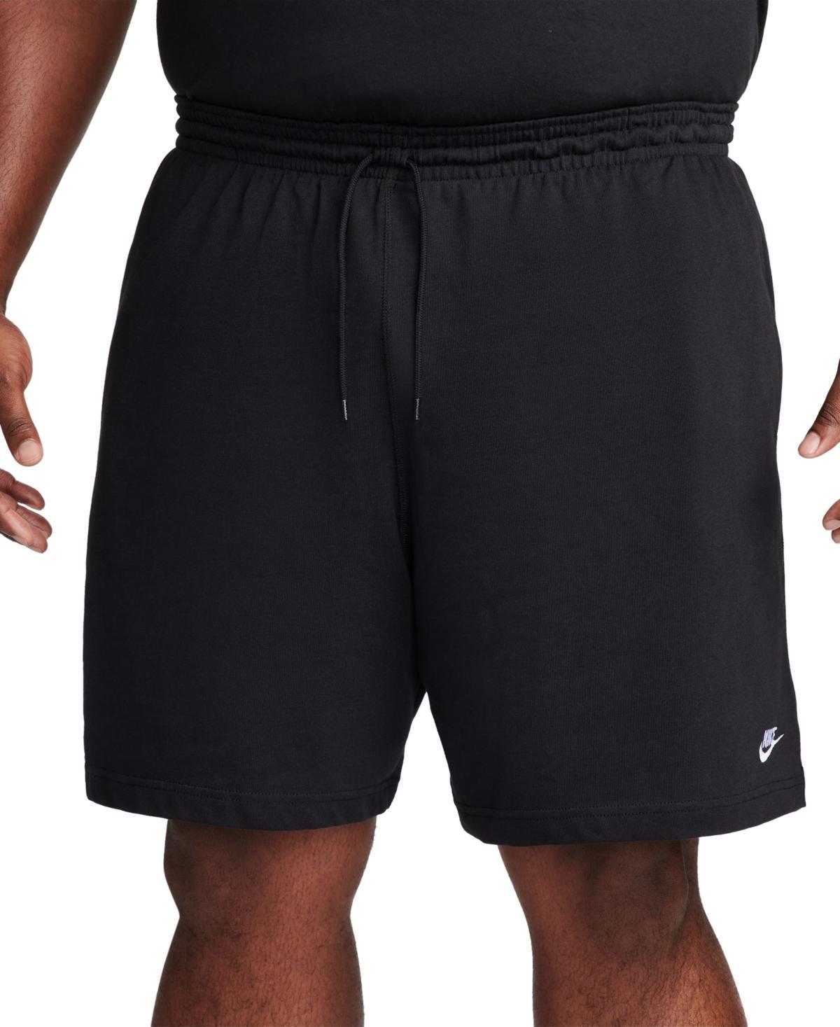 NIKE Men's Club Relaxed-fit Logo Embroidered Shorts, Regular & Big & Tall In Red Product Image