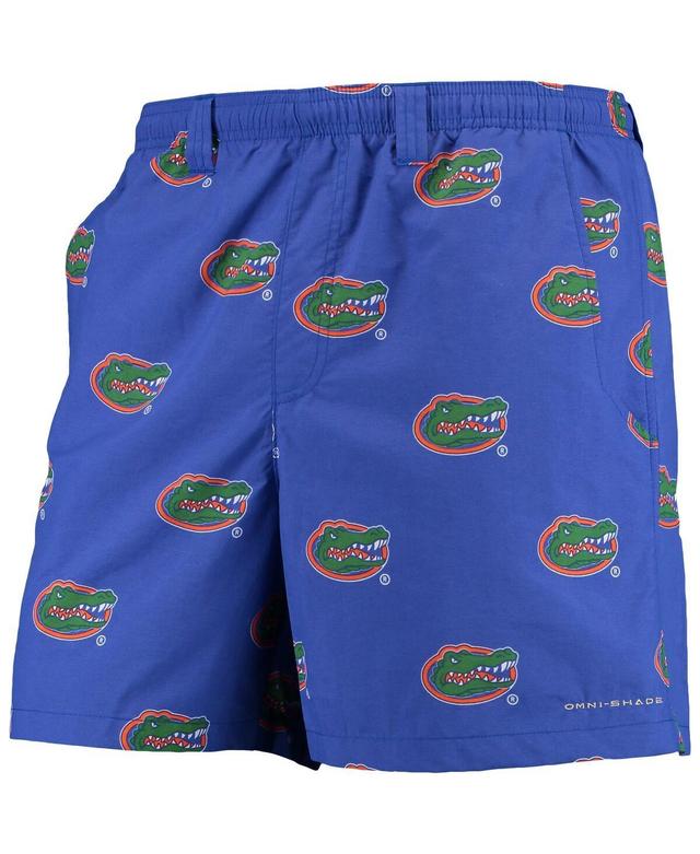 Mens Columbia Royal Florida Gators PFG Backcast II Omni-Shade Hybrid Shorts Product Image