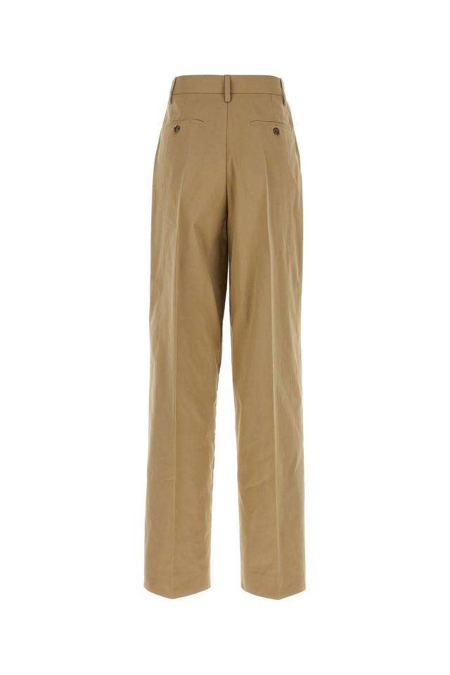 Pantaloni-42 Nd  Female In Beige Product Image