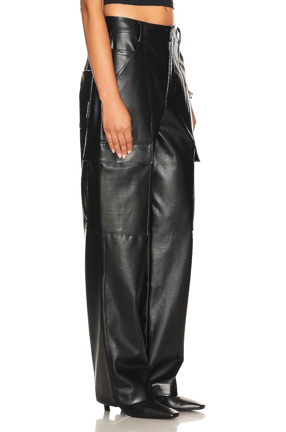 Helsa Waterbased Faux Leather Cargo Pant Product Image