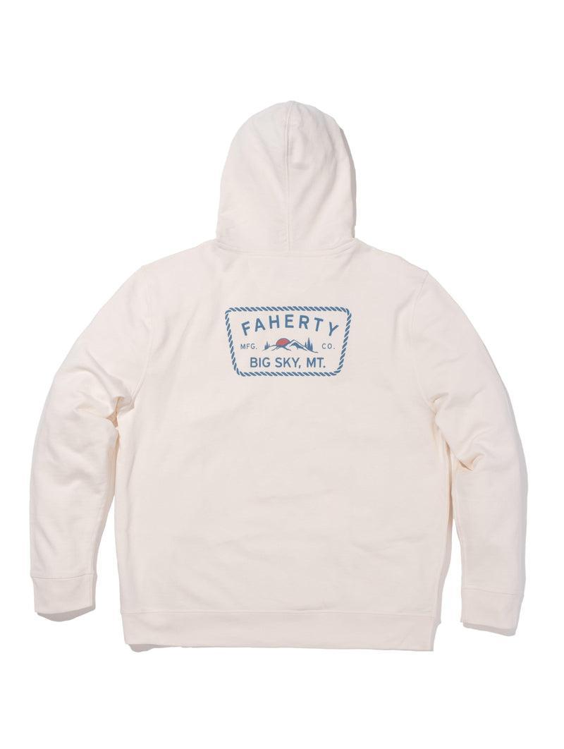 Big Sky Popover Hoodie - Solar White Male Product Image