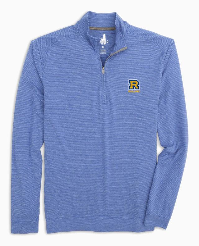 Rollins Vaughn Striped Performance 1/4 Zip Product Image