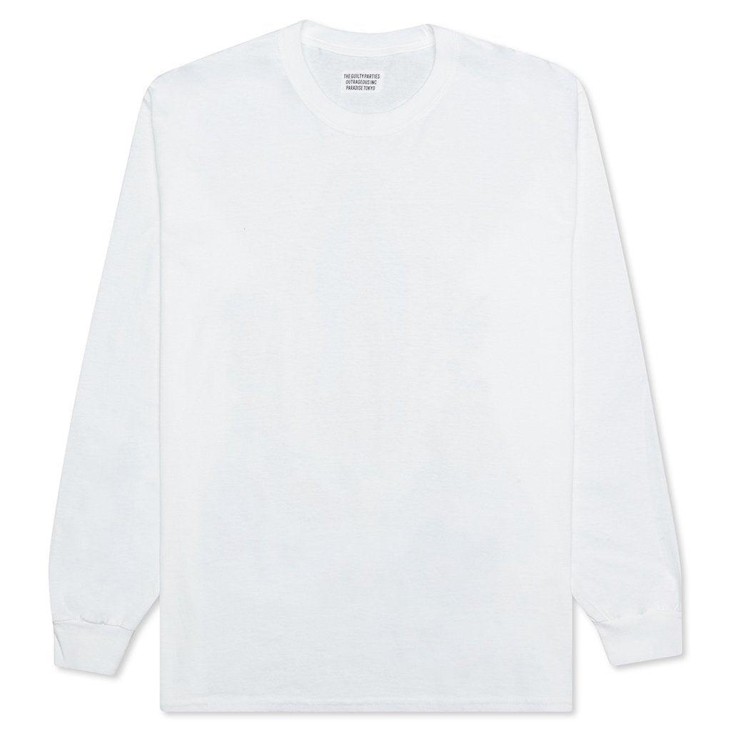 Crewneck L/S Tee Type 2 - White Male product image