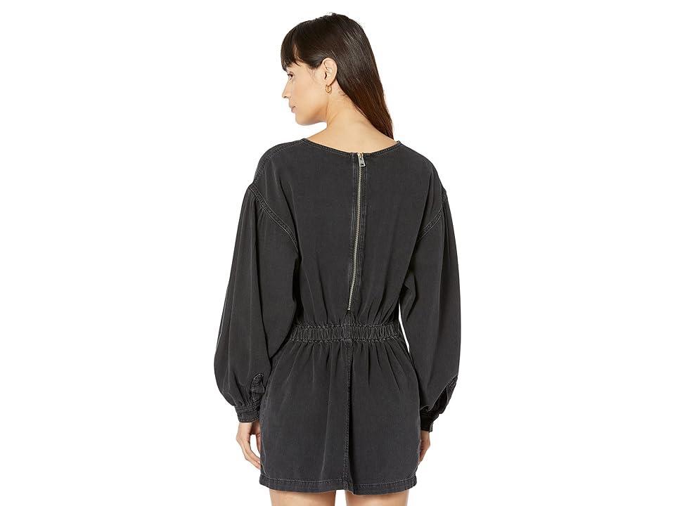 AllSaints Harlow Denim Dress (Washed ) Women's Dress Product Image