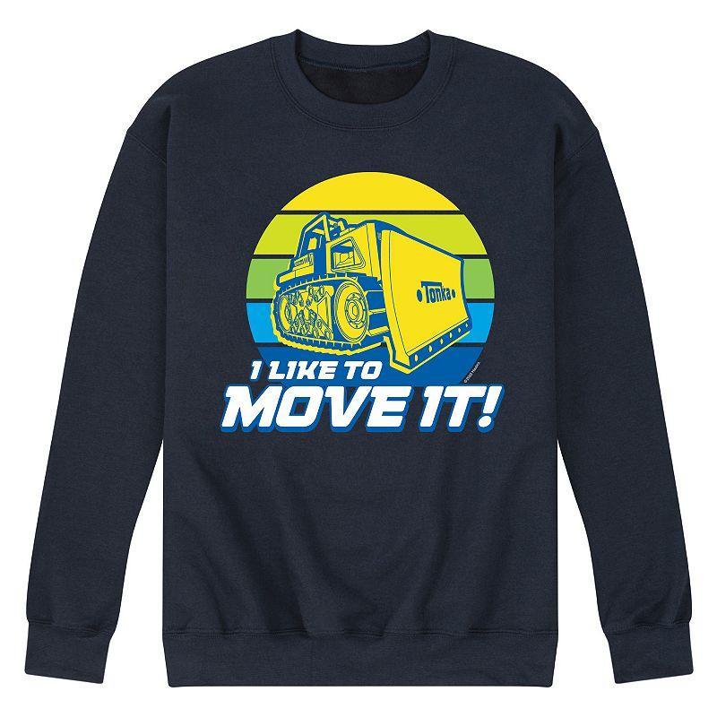 Mens Tonka Like To Move It Fleece Sweatshirt Blue Product Image