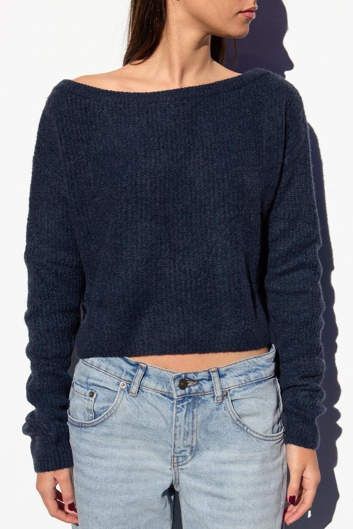 Boat neck sweater Product Image