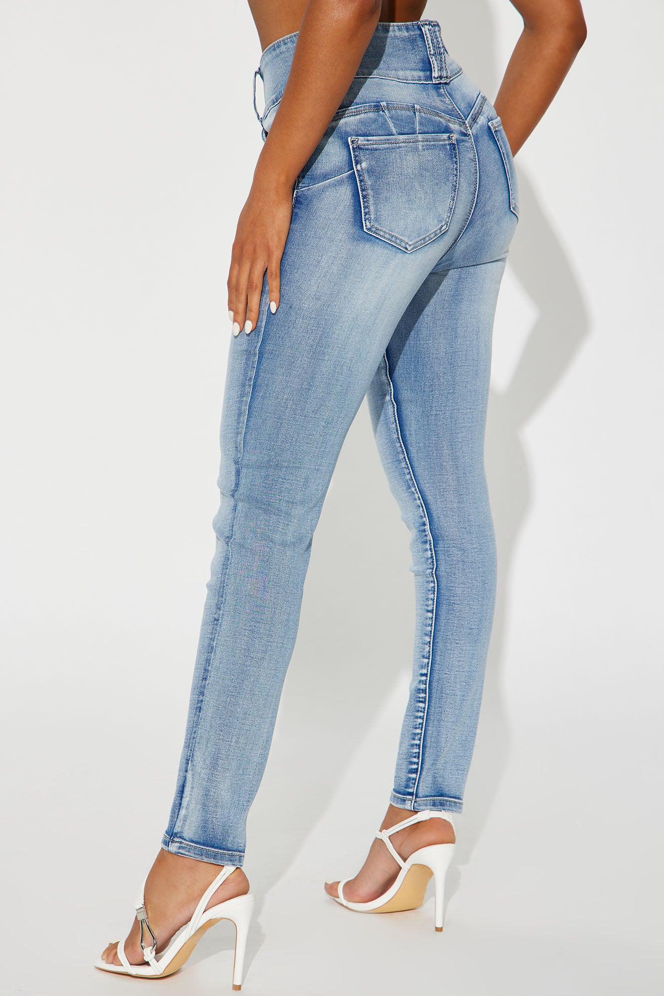 Irreplaceable Stretch Booty Lifting Jeans - Medium Wash Product Image