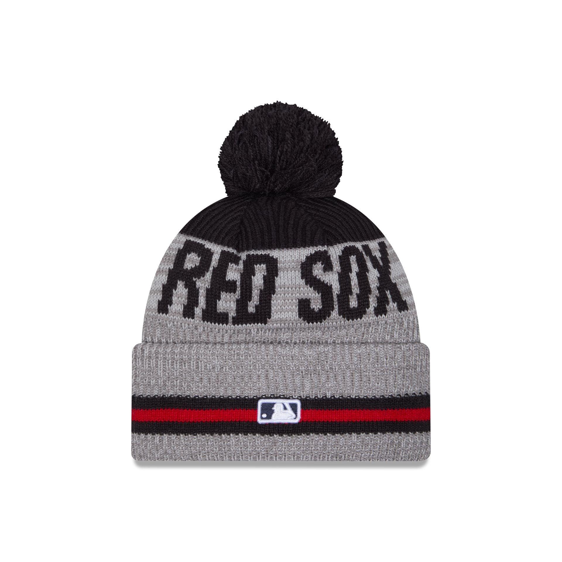 Boston Red Sox Runner Pom Knit Hat Male Product Image