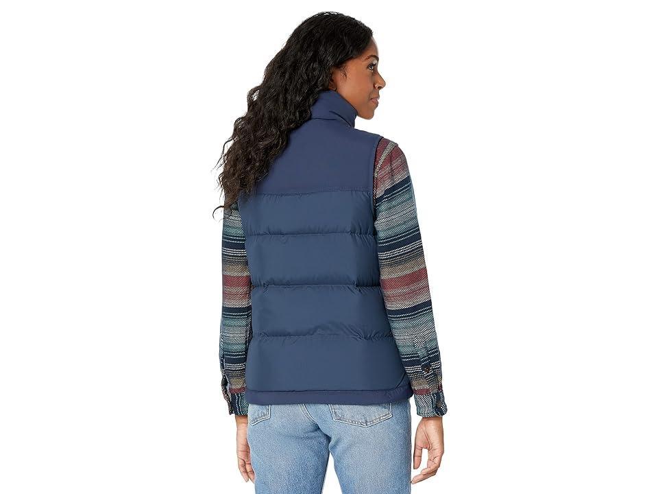 L.L.Bean Petite Mountain Classic Down Vest (Nautical ) Women's Clothing Product Image