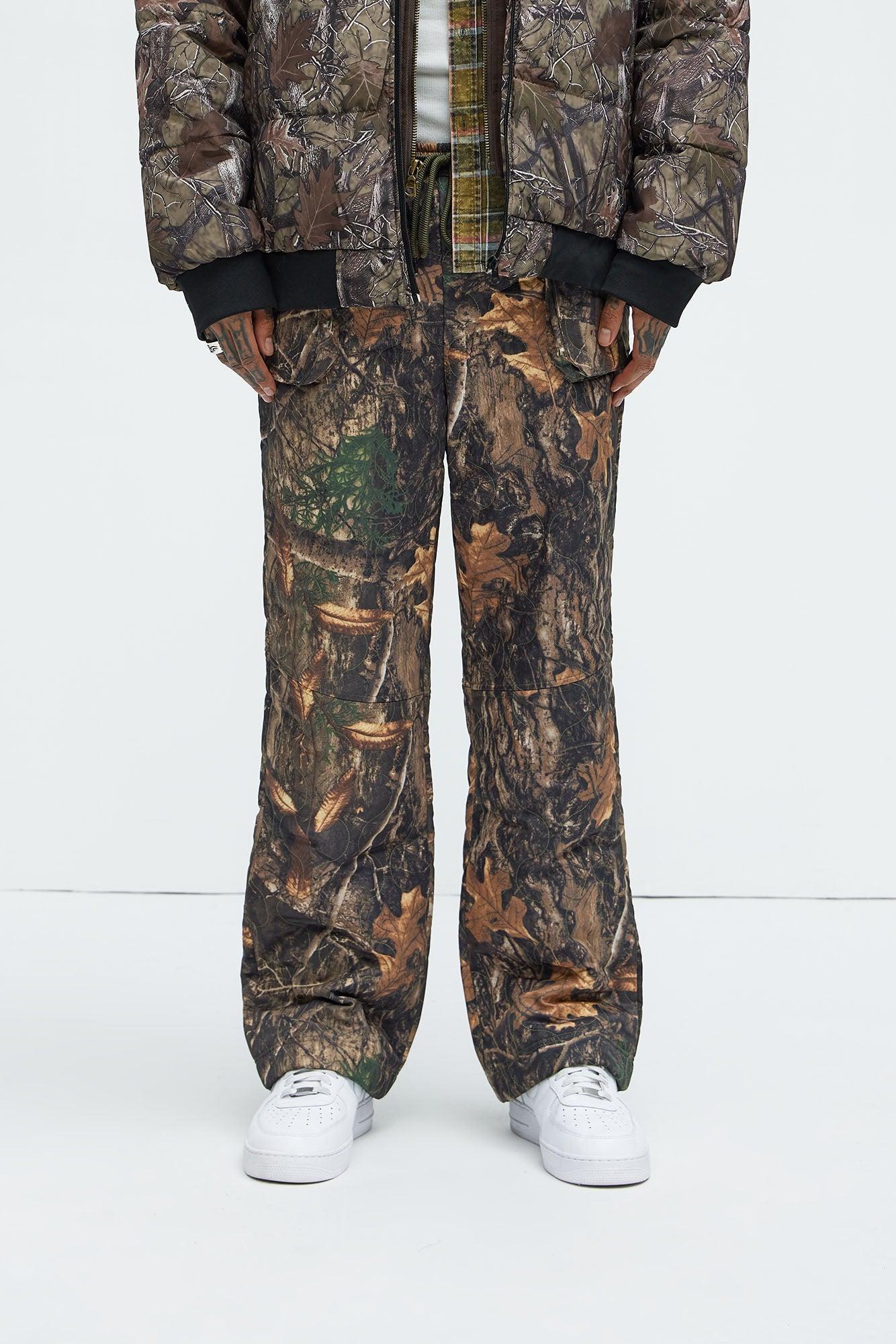 Out Of Here Straight Quilted Pants - Camouflage product image