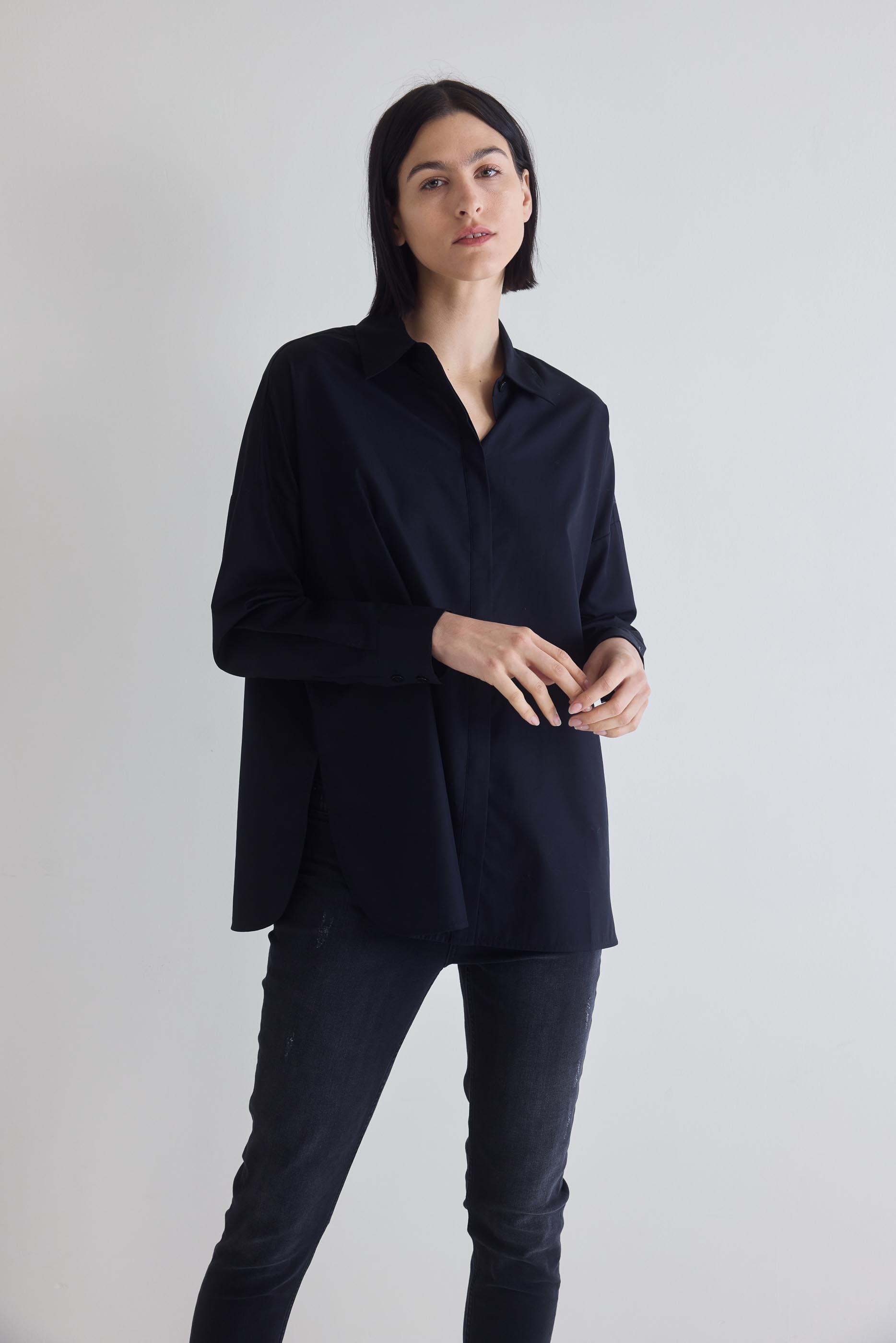 Non-Iron Refine Oversized Tunic Product Image