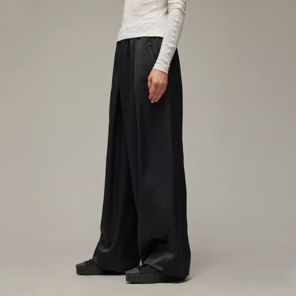 Y-3 Wide Leg Tech Seersucker Pants Product Image