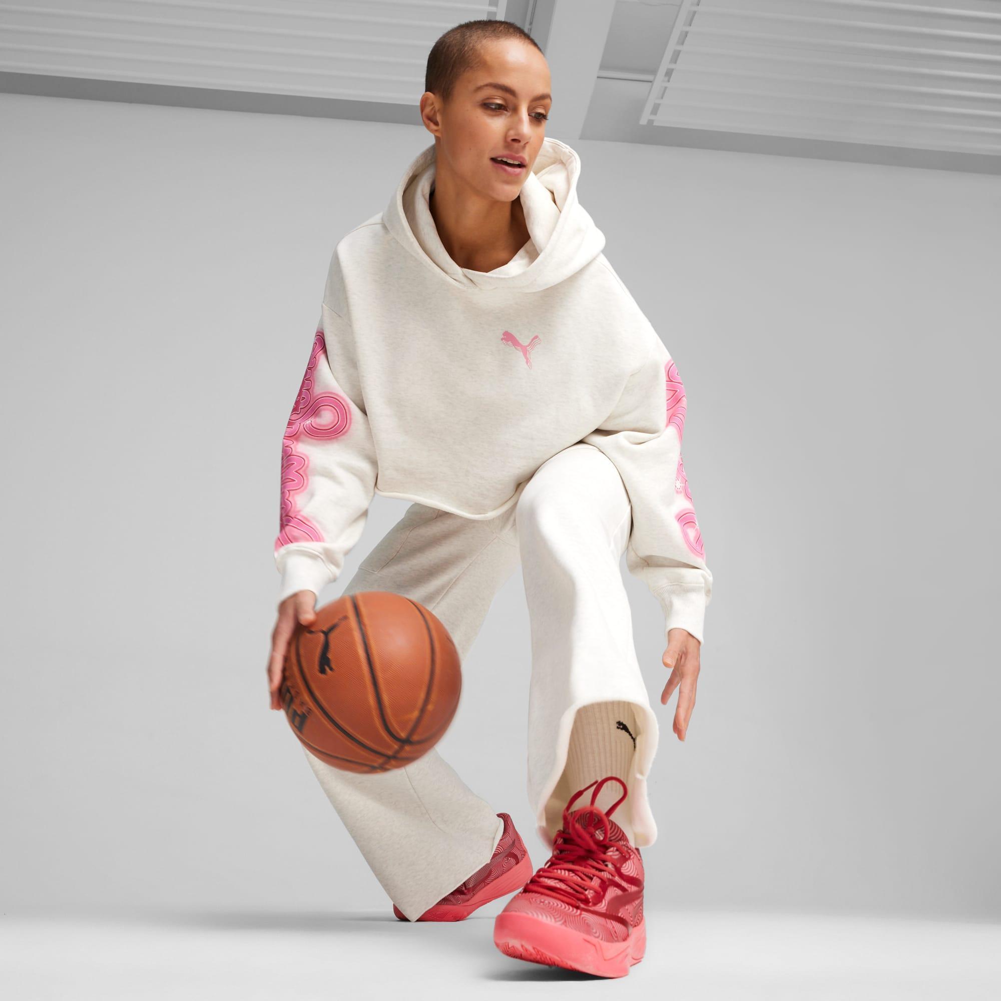 PUMA STEWIE x MI AMOR Stewie 2 Women's Basketball Shoes in Passionfruit/Club Red Product Image