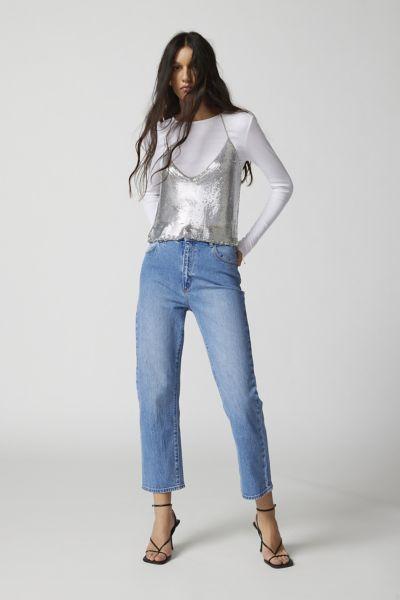 Abrand Jeans Abrand A Venice Cropped Straight-Leg Jean Womens at Urban Outfitters Product Image