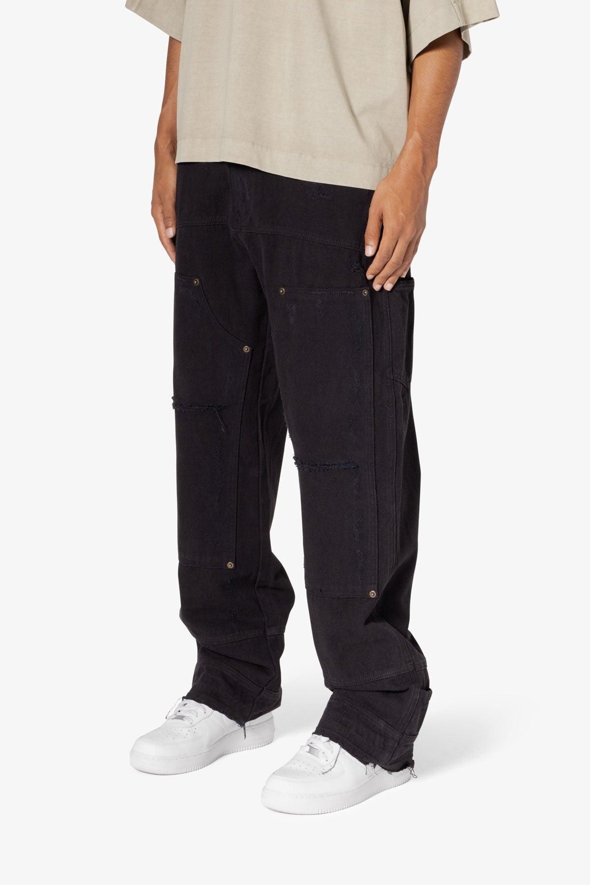 Ultra Baggy Workwear Denim - Washed Black Product Image