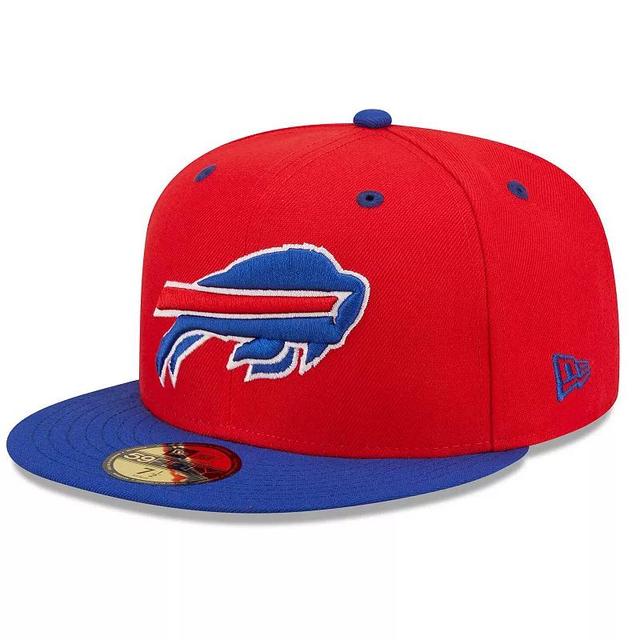 Mens New Era /Royal Buffalo Bills Flipside 2Tone 59FIFTY Fitted Hat Product Image