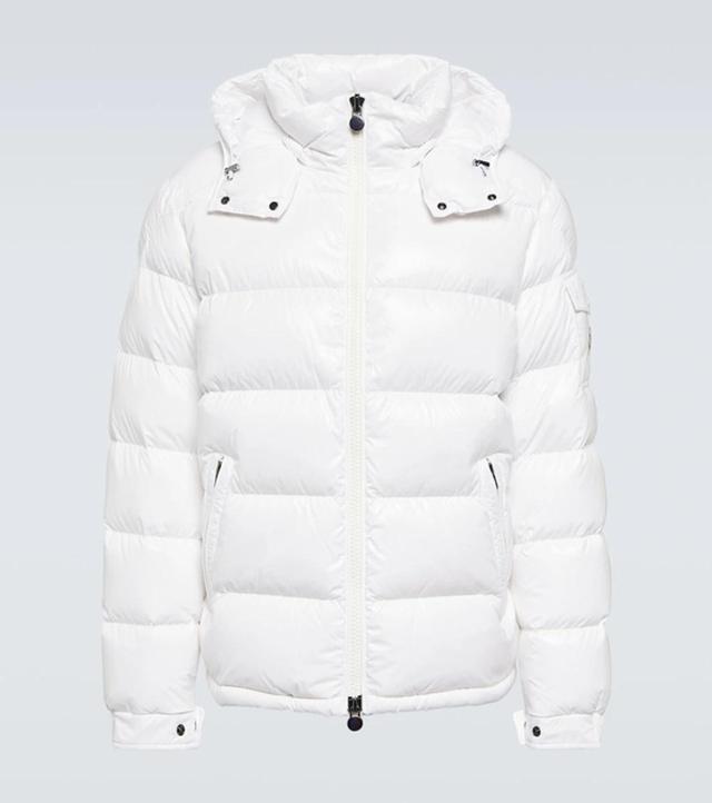 MONCLER Maya Down Jacket In White Product Image