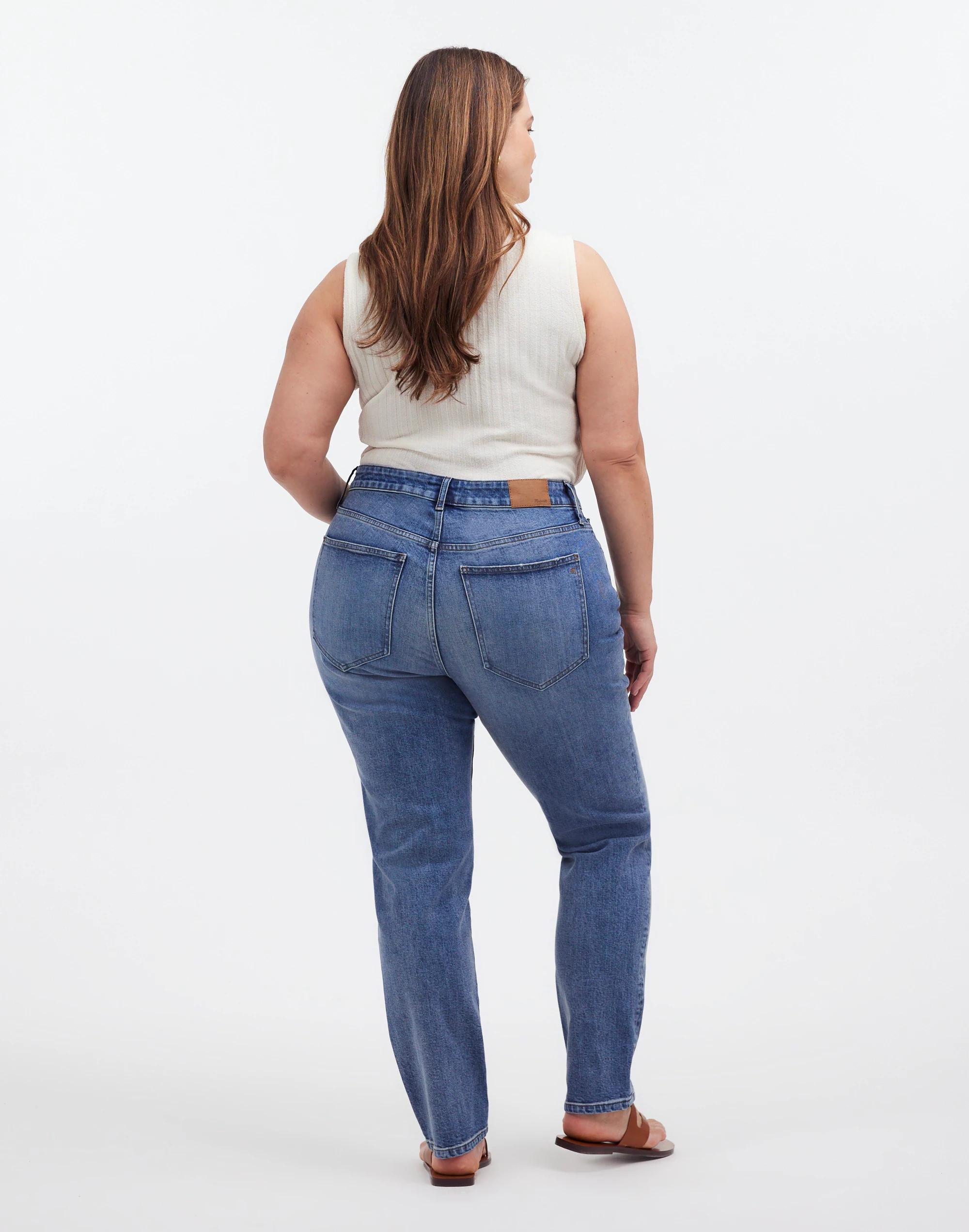 The Plus Perfect Vintage Crop Jean in Barnfield Wash Product Image