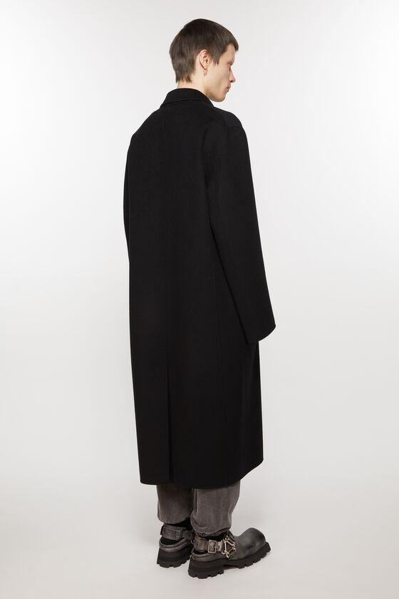 Double-breasted wool coat Product Image