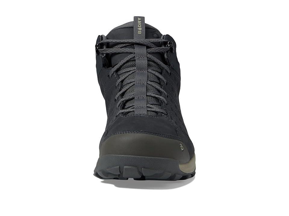 Oboz Men's Sypes Mid Leather B-Dry Shoe Gunmetal Product Image