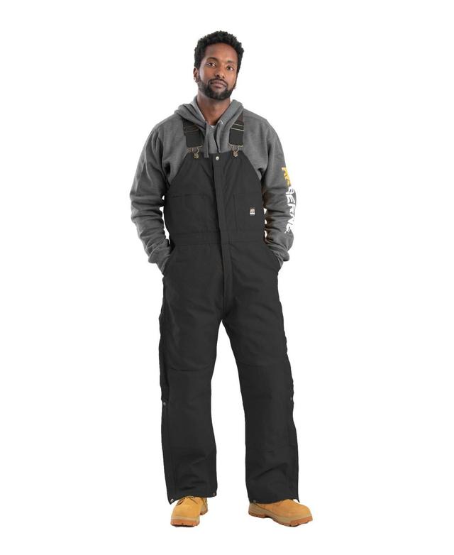 Berne Mens Short Heritage Insulated Duck Bib Overall Product Image