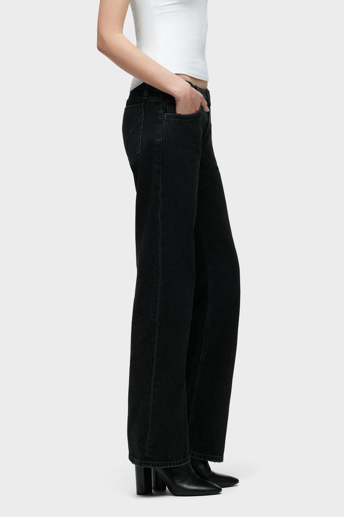 Kelli Low-Rise Loose Straight Jean Female Product Image