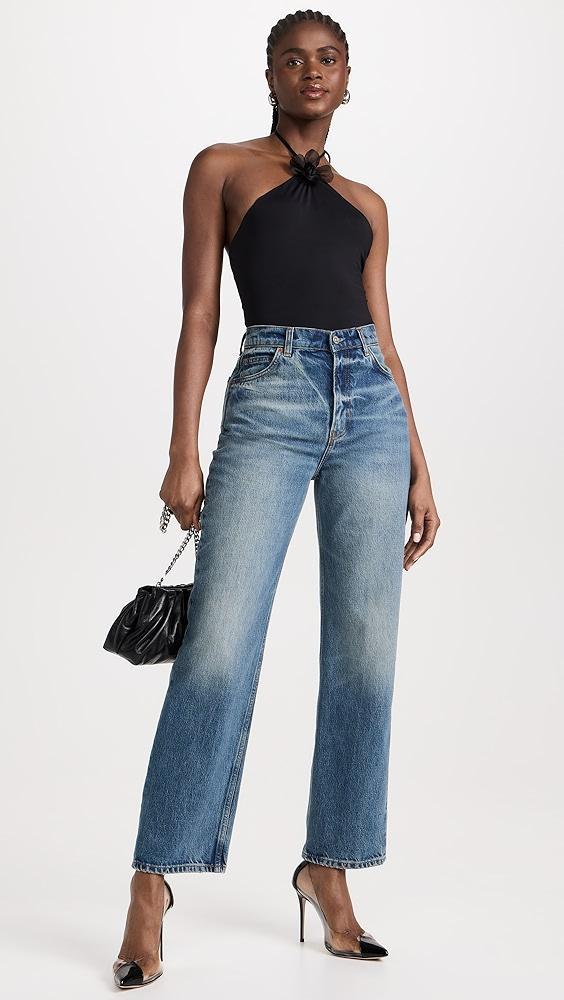 Reformation Abby High Rise Straight Jeans | Shopbop Product Image