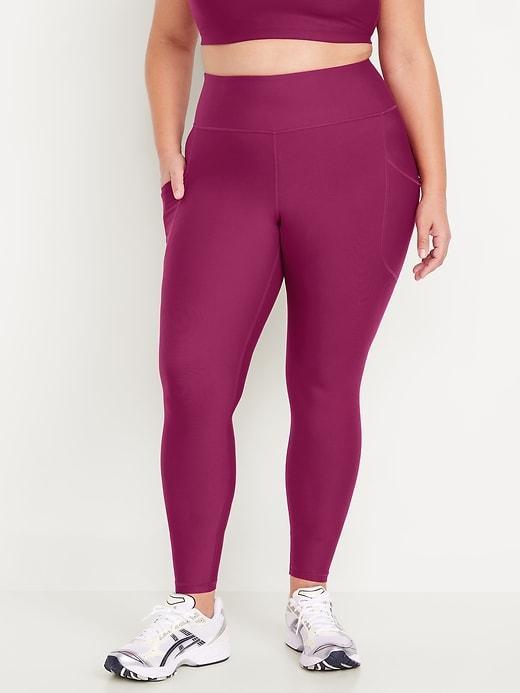 High-Waisted PowerSoft Full-Length Pocket Leggings Product Image