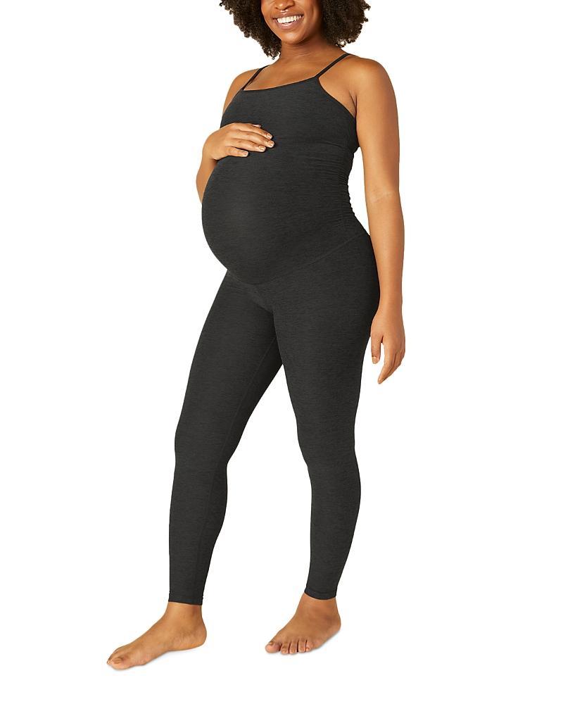 Beyond Yoga Spacedye Uplift Maternity Jumpsuit in Black Product Image