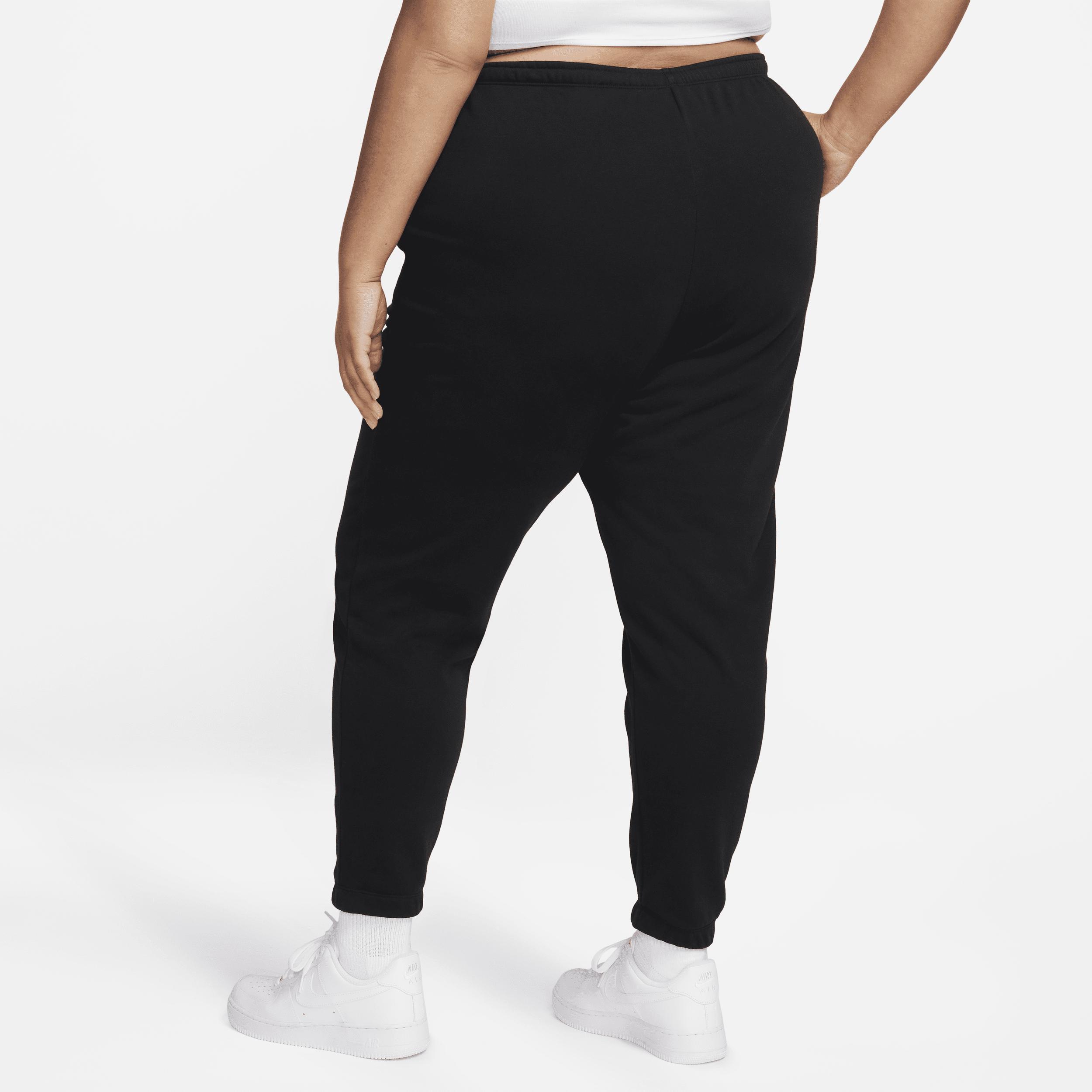 Women's Nike Sportswear Chill Terry Slim High-Waisted French Terry Sweatpants (Plus Size) Product Image