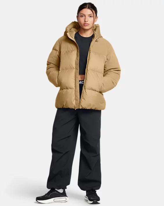 Women's UA Limitless Down Corduroy Oversized Puffer Jacket Product Image