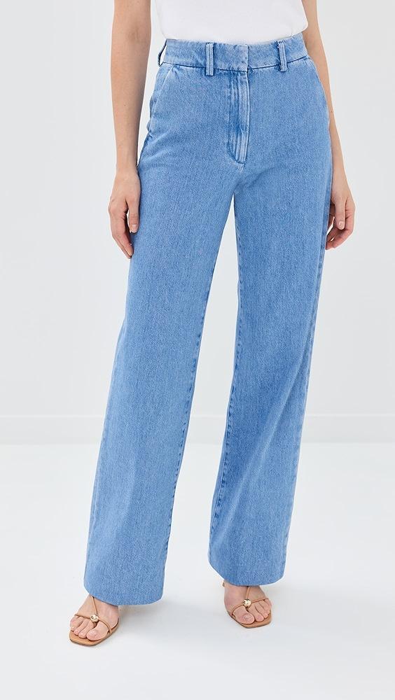 Favorite Daughter The Fiona Denim Trousers | Shopbop Product Image