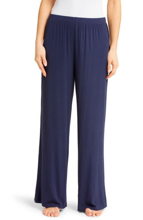 Womens Malibu Ribbed Straight-Leg Pants Product Image