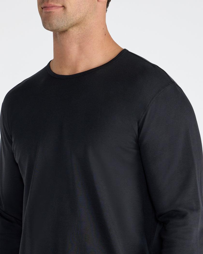 Cotton Long Sleeve Drop-Cut Product Image