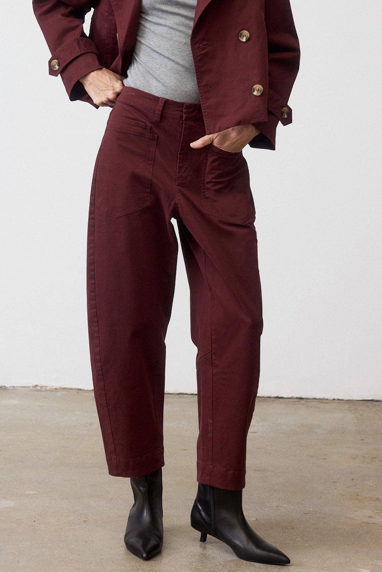 The Slouchy Soft Twill Pants Product Image