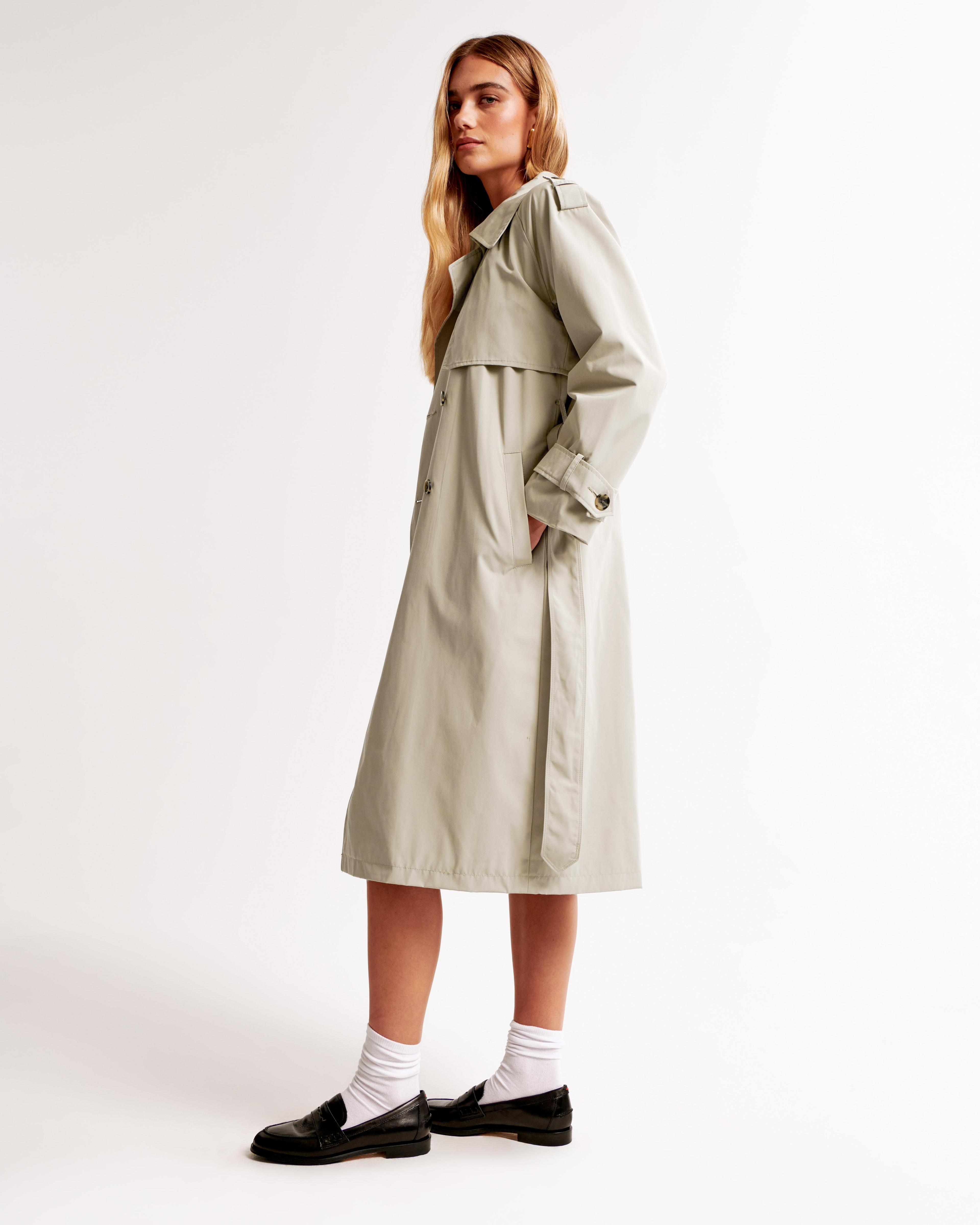 Classic Long Trench Coat Product Image