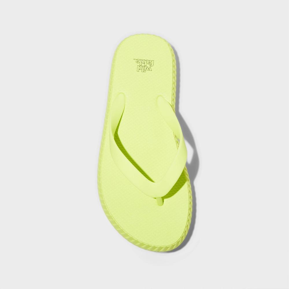 Womens Jessi EVA Platform Flip Flop Sandals - Wild Fable Lime 10 Product Image