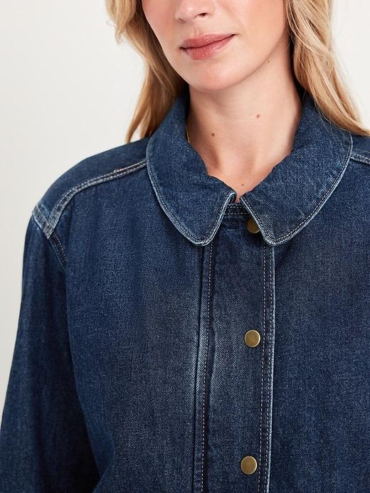 Relaxed Jean Barn Jacket Product Image