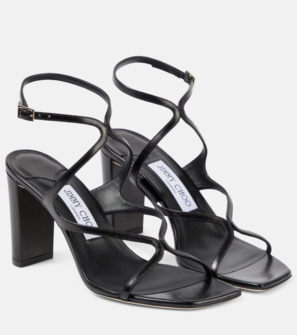 Azie 85 Ankle Strap Sandals In Black Product Image