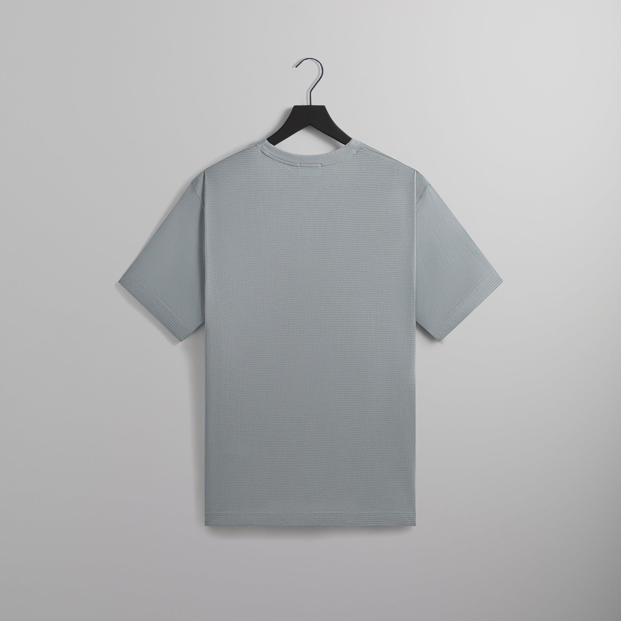 Kith Pointelle Mesh Leonard Pocket Tee - Light Indigo Male Product Image