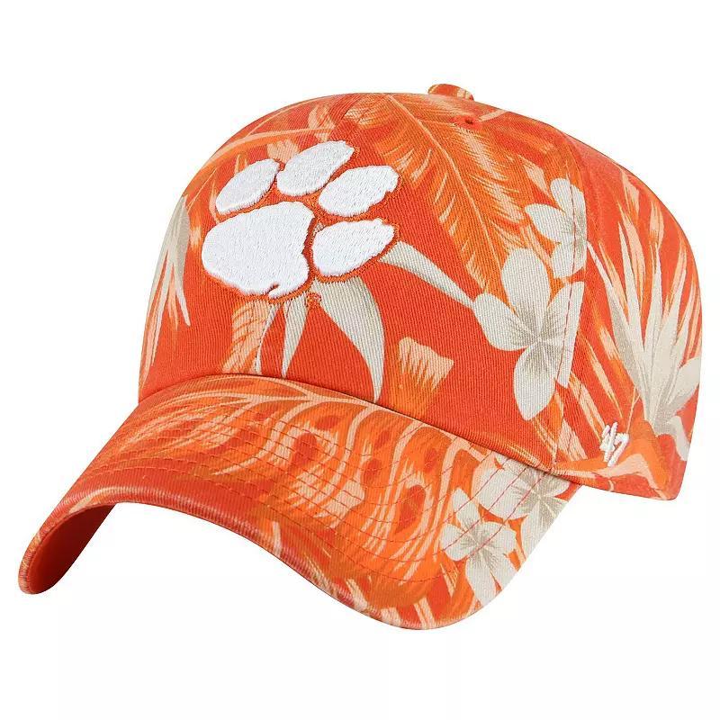 Mens 47 Clemson Tigers Tropicalia Clean Up Adjustable Hat Product Image