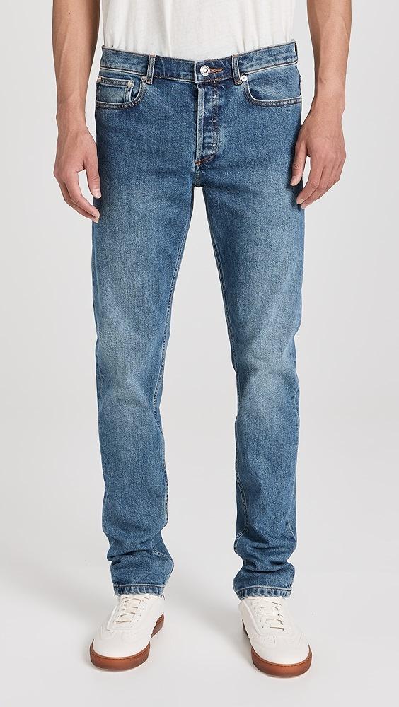 A.P.C. Petite New Standard Indigo Stretch Jeans | Shopbop Product Image