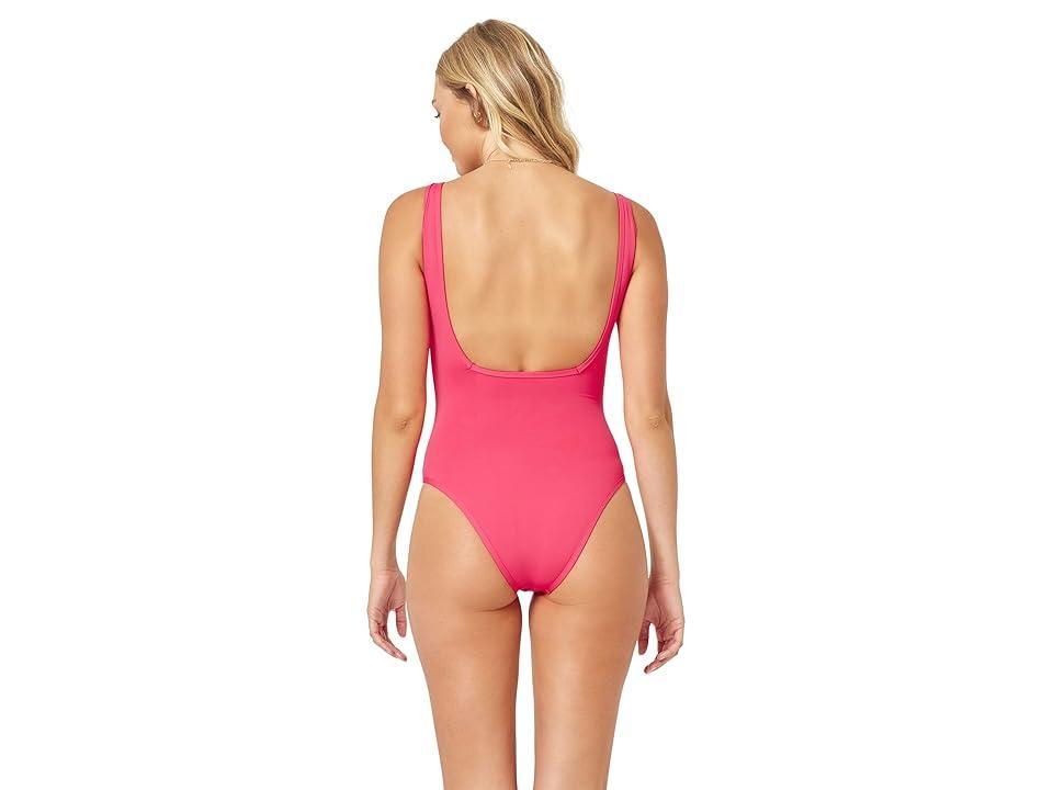 L*Space Coco One-Piece Classic (Hot Cherry) Women's Swimsuits One Piece Product Image