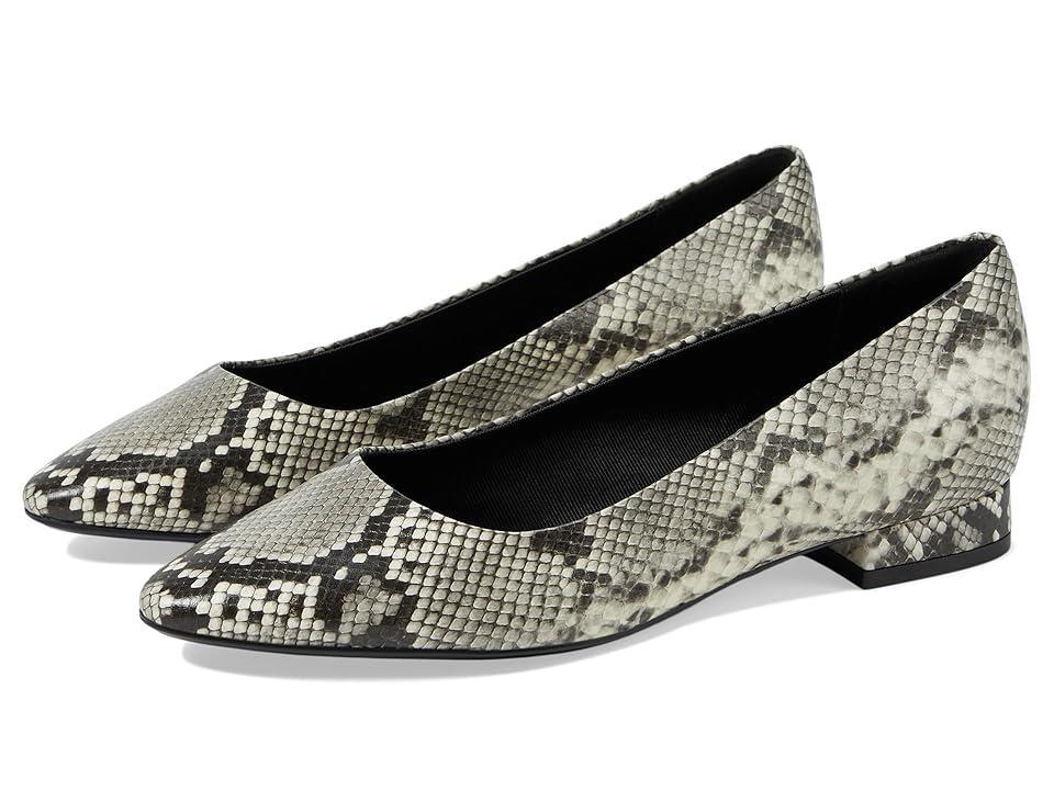 Rockport Tessa White Snake Multi) Women's Flat Shoes Product Image