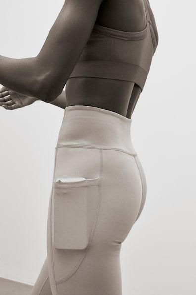 DryMove™ Pocket-detail Sports Leggings Product Image